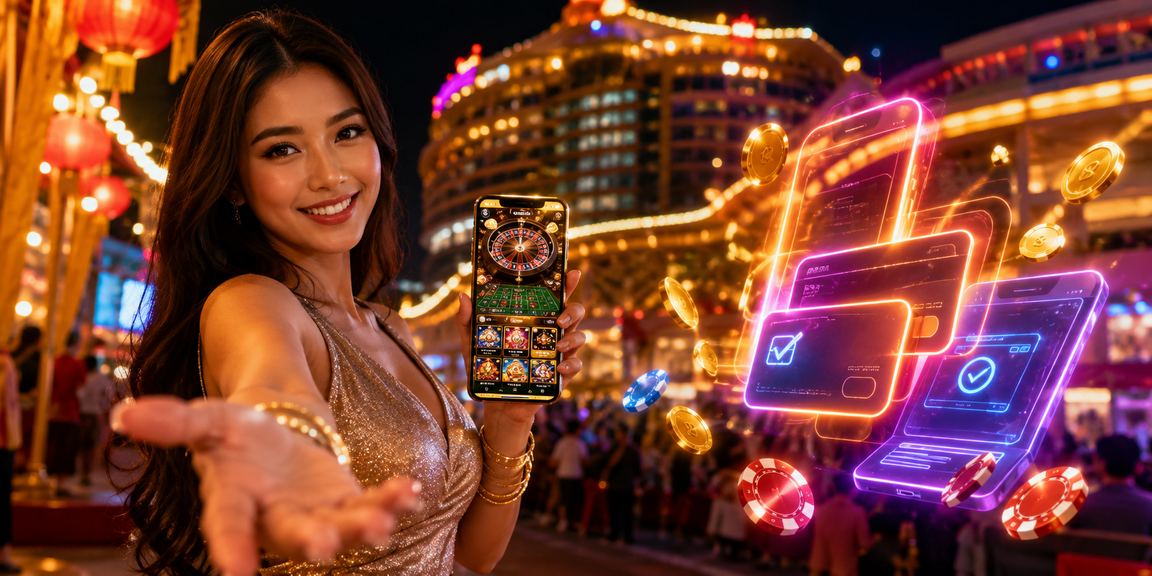 Accessing the Sports Betting app at Genting Highlands, local style