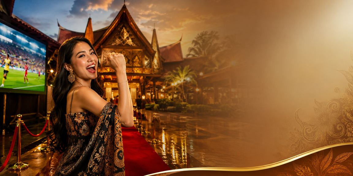 Suasana hiburan dan perlawanan langsung di Sarawak dengan motif batik
